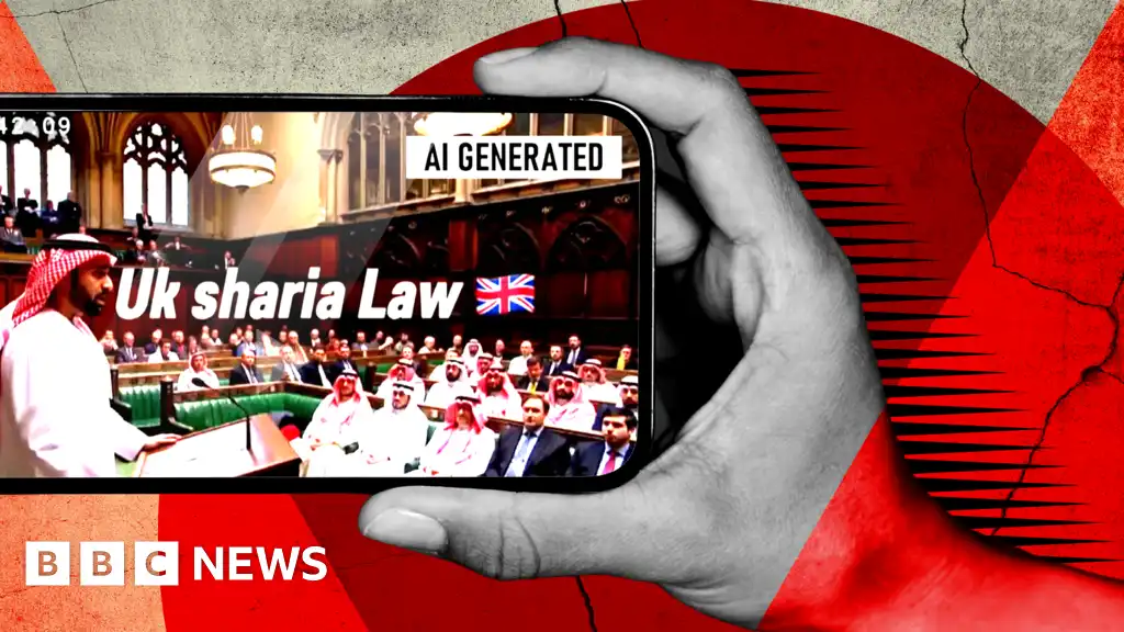 Anti-immigration AI videos traced to overseas fakers, BBC finds