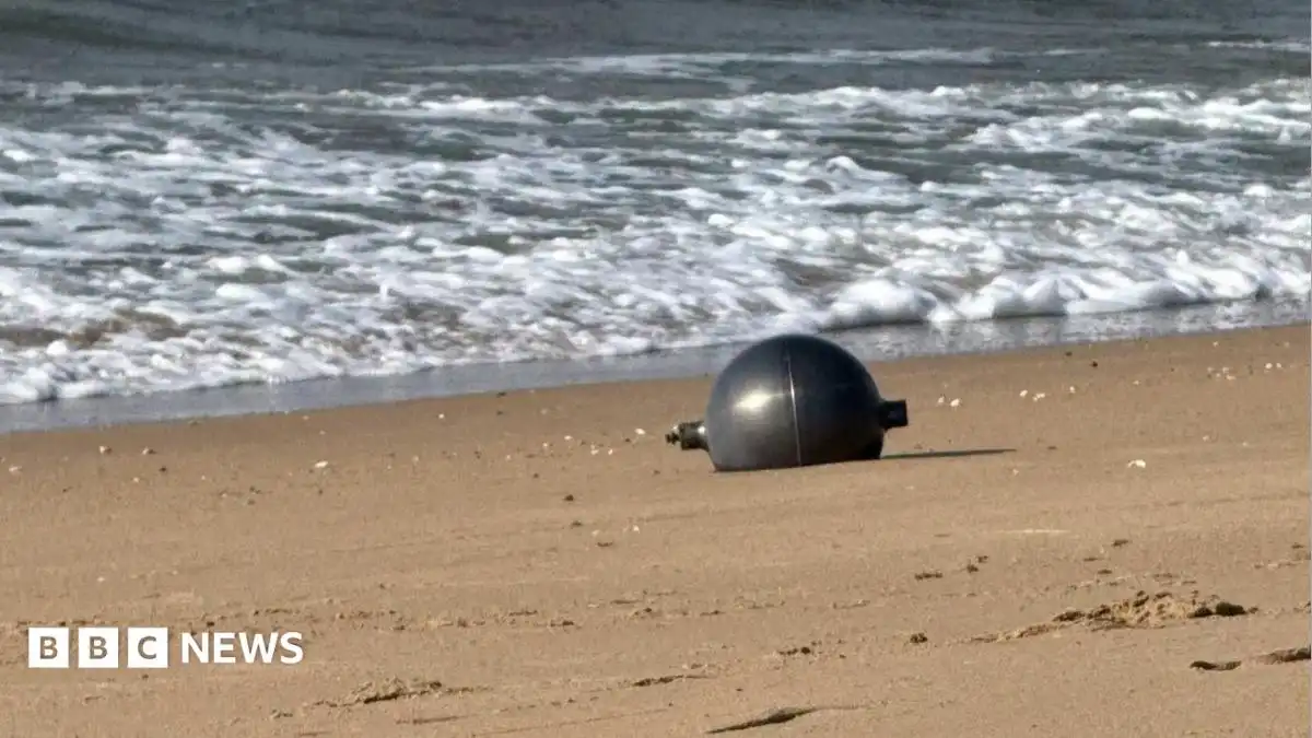 Australia probes mystery space balls that washed up on beach