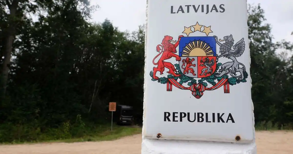 Drónanum sem var skotinn niður var flogið frá Belarús
