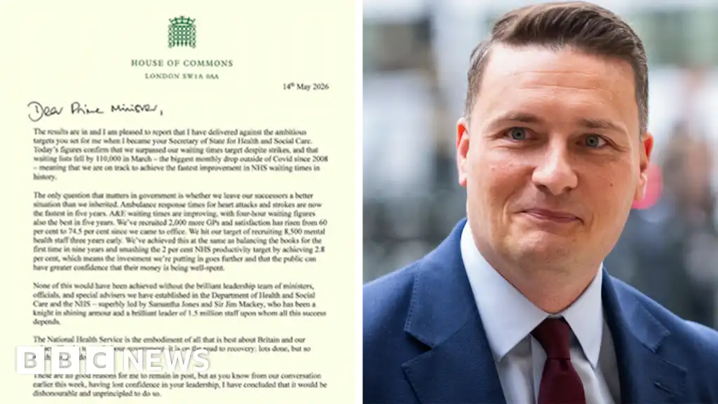 Four key excerpts from Streeting's resignation letter
