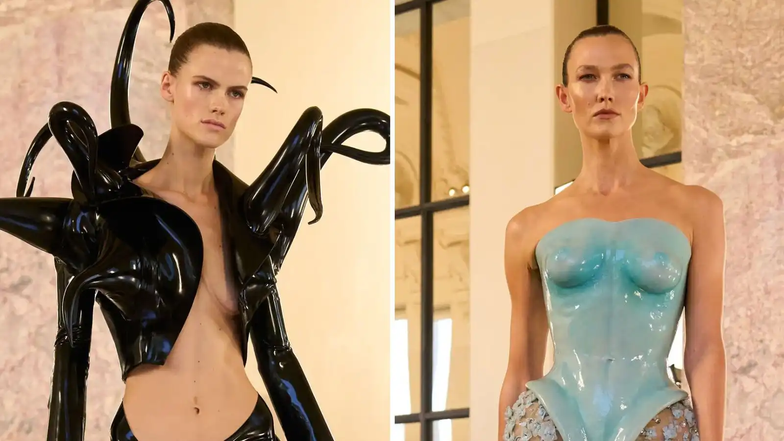 Geir­vörtur og latex vekja at­hygli í París - Vísir