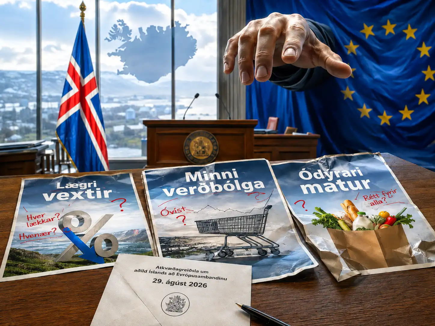 Loforð um ESB sem standast ekki skoðun