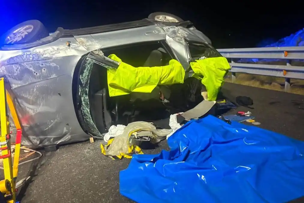 Man critically injured after head-on crash on TF-1 motorway in Tenerife