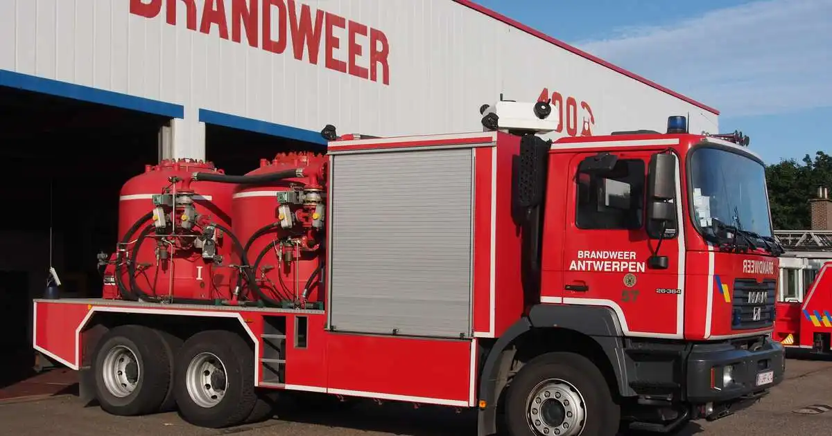 Nokkrir látnir í eldsvoða í blokk í Antwerpen