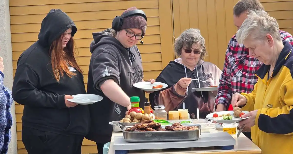 Stuð og stemning hjá VISS á Hvolsvelli