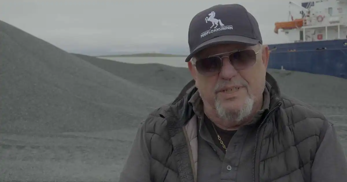 Þúsundir tonna af íslenskum perlusandi flutt út árlega