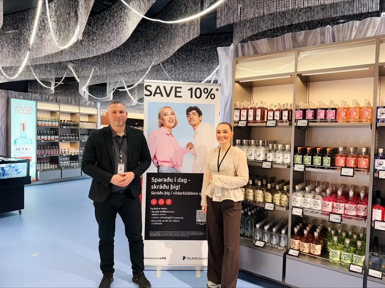 Vildarkerfi í verslunum Ísland Duty Free